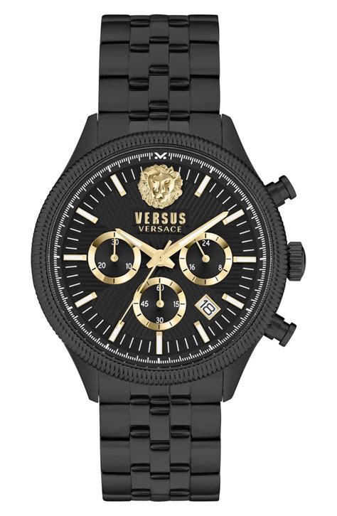 orologio versace colonne|VERSUS Versace Colonne Chronograph Bracelet Watch, 44mm.